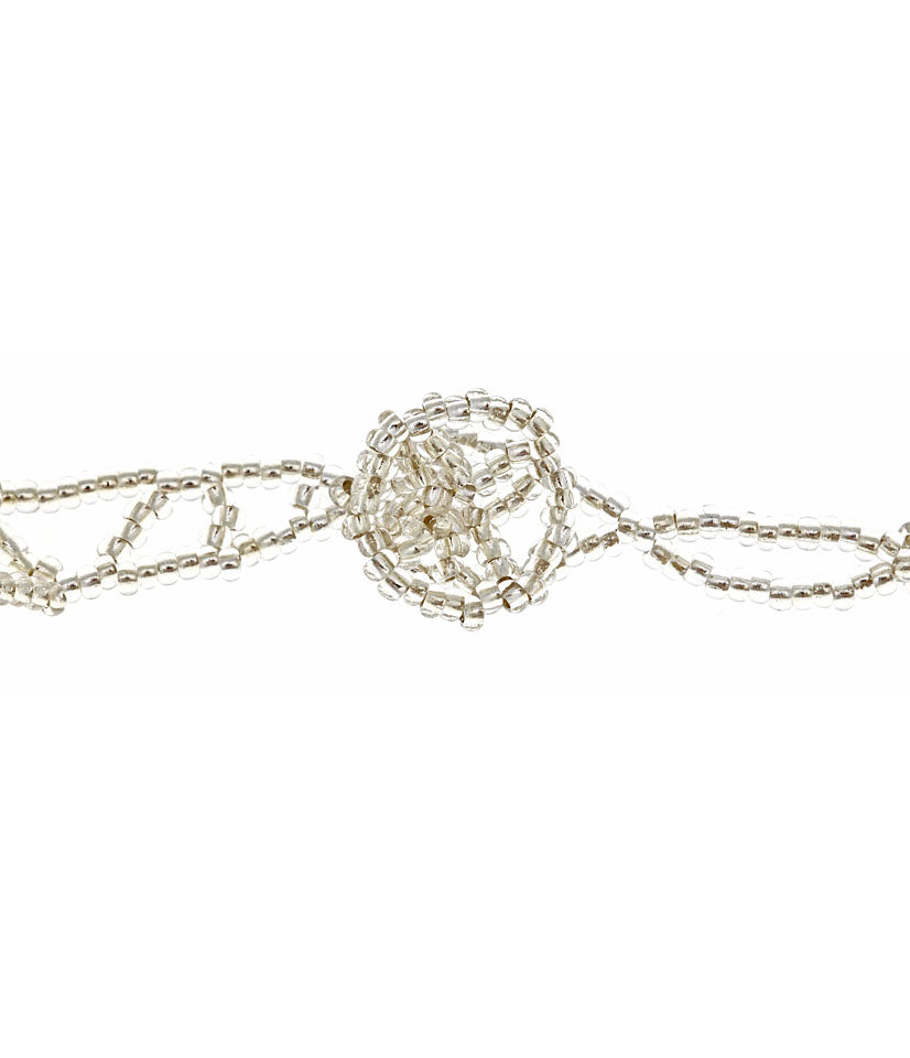 Silver Bib Necklace