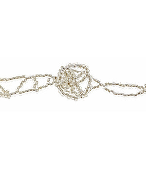 Silver Bib Necklace
