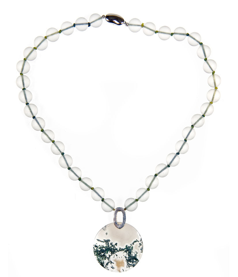 Moss Agate Necklace